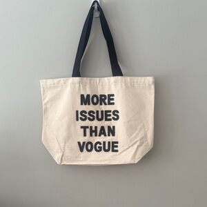 Fallon & Royce Canvas Crystal Tote Bag